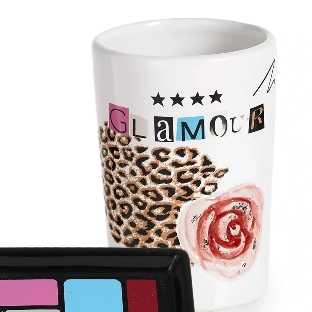 Diva Fashionista Ceramic Tumbler Multi Color - Picture 1 of 5